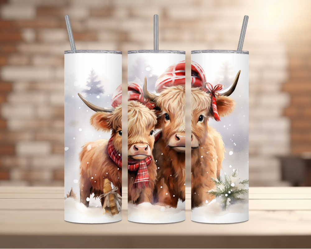 Christmas Cows