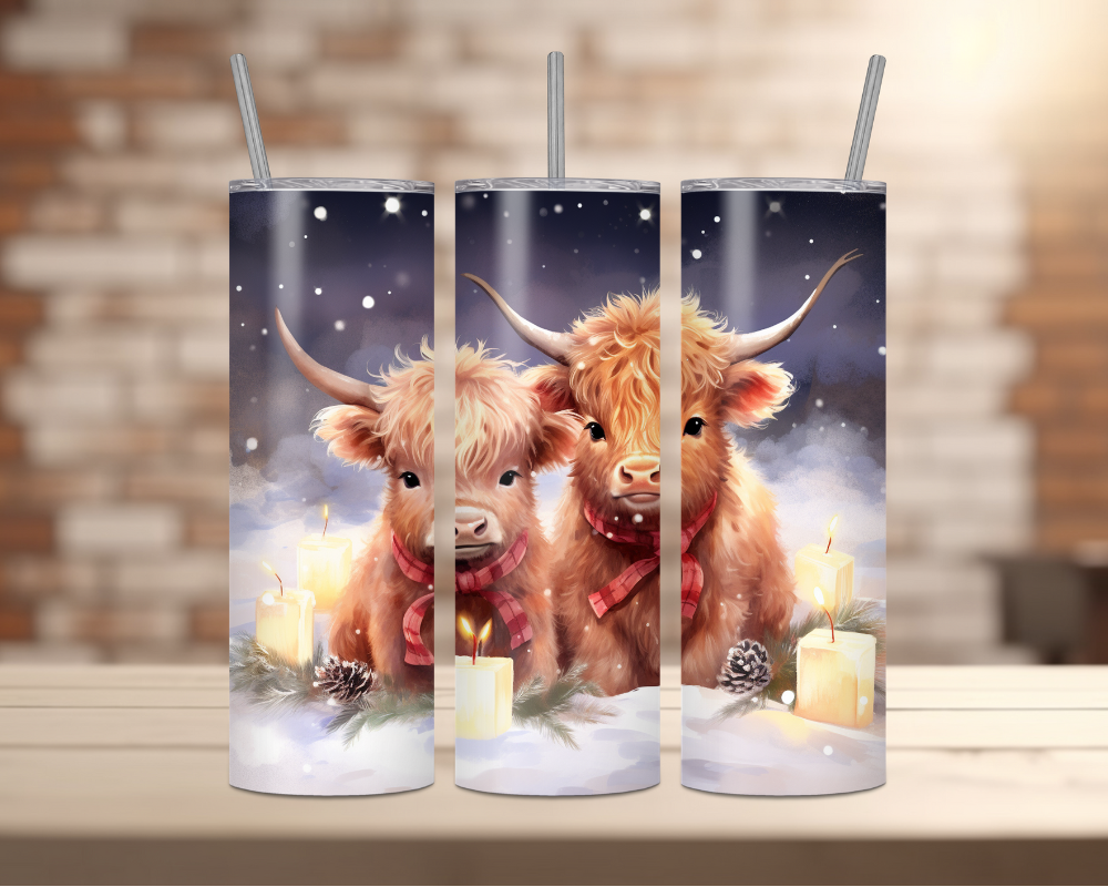 Christmas Cows