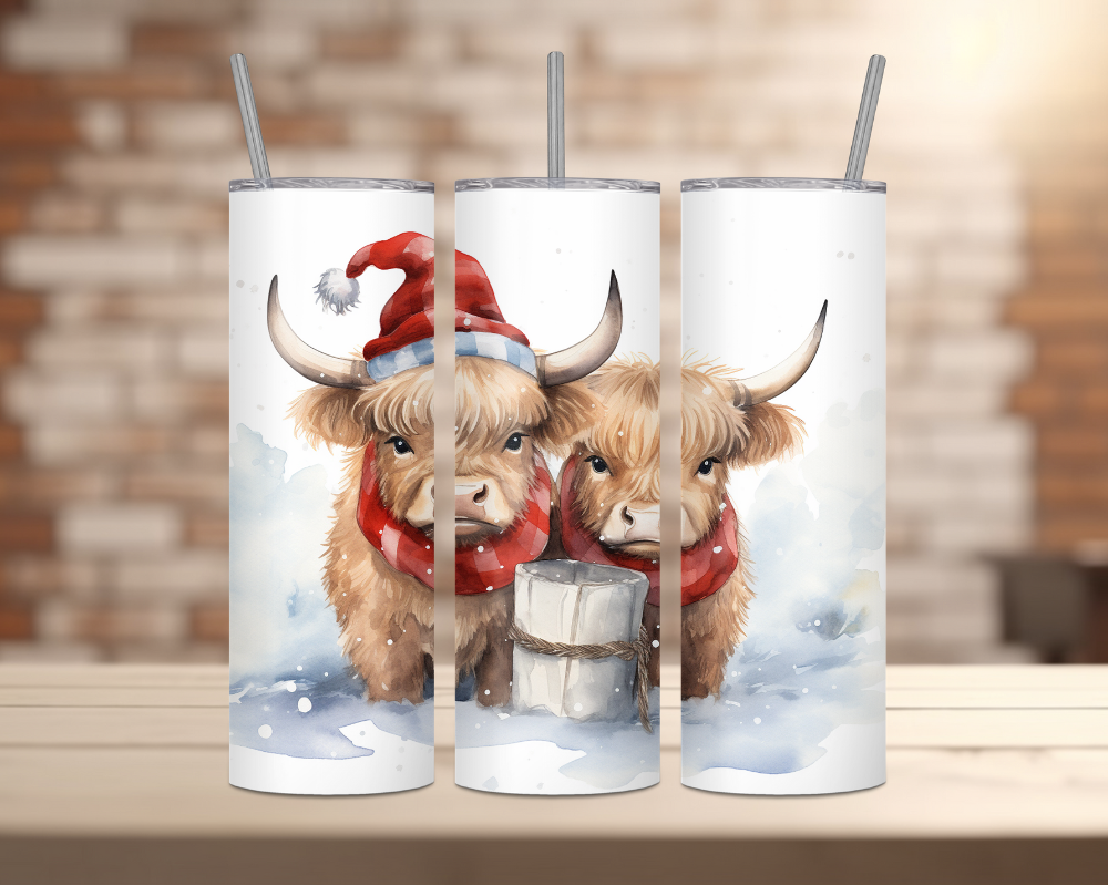 Christmas Cows