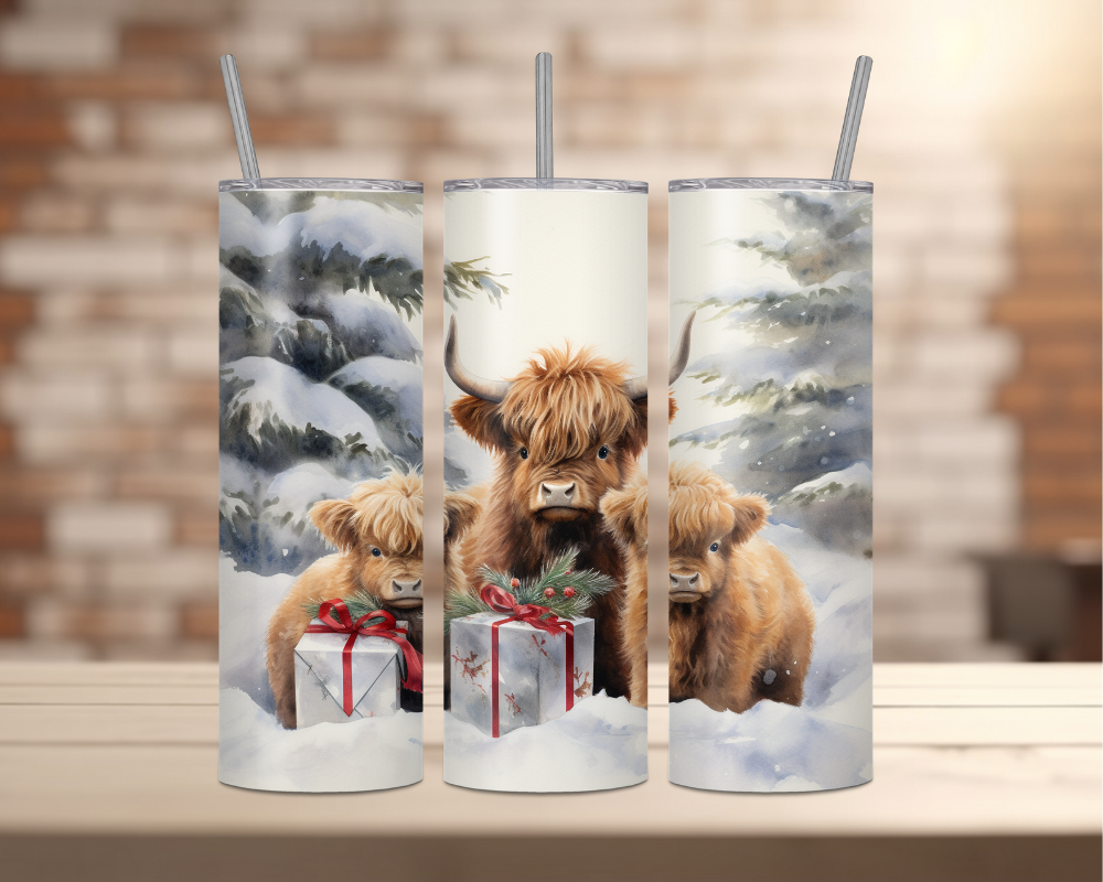 Christmas Cows