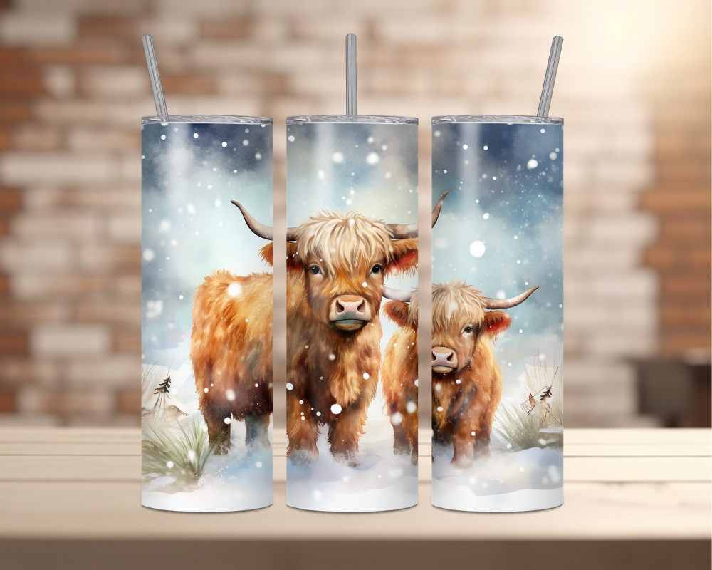 Christmas Cows