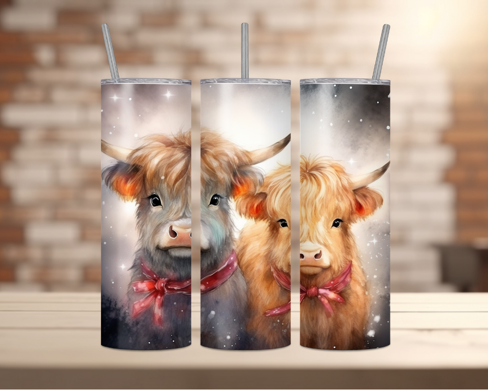 Christmas Cows