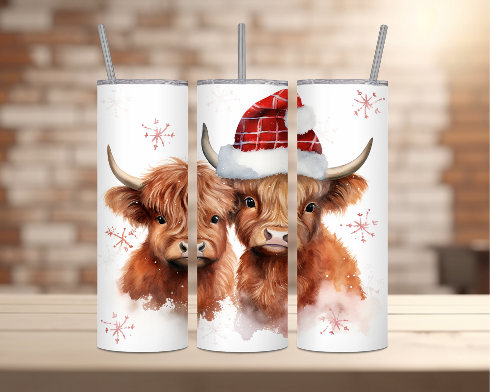 Christmas Cows