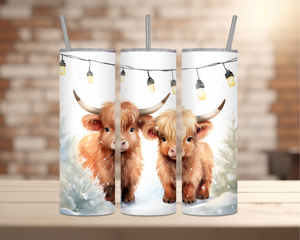 Christmas Cows