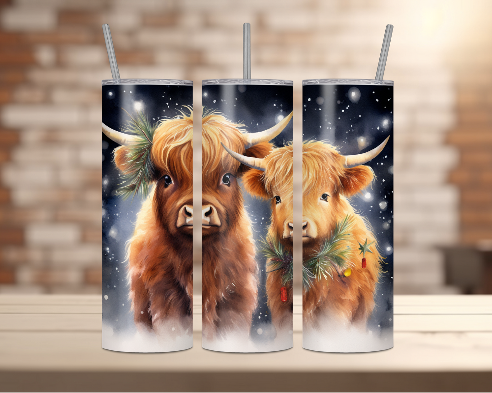 Christmas Cows