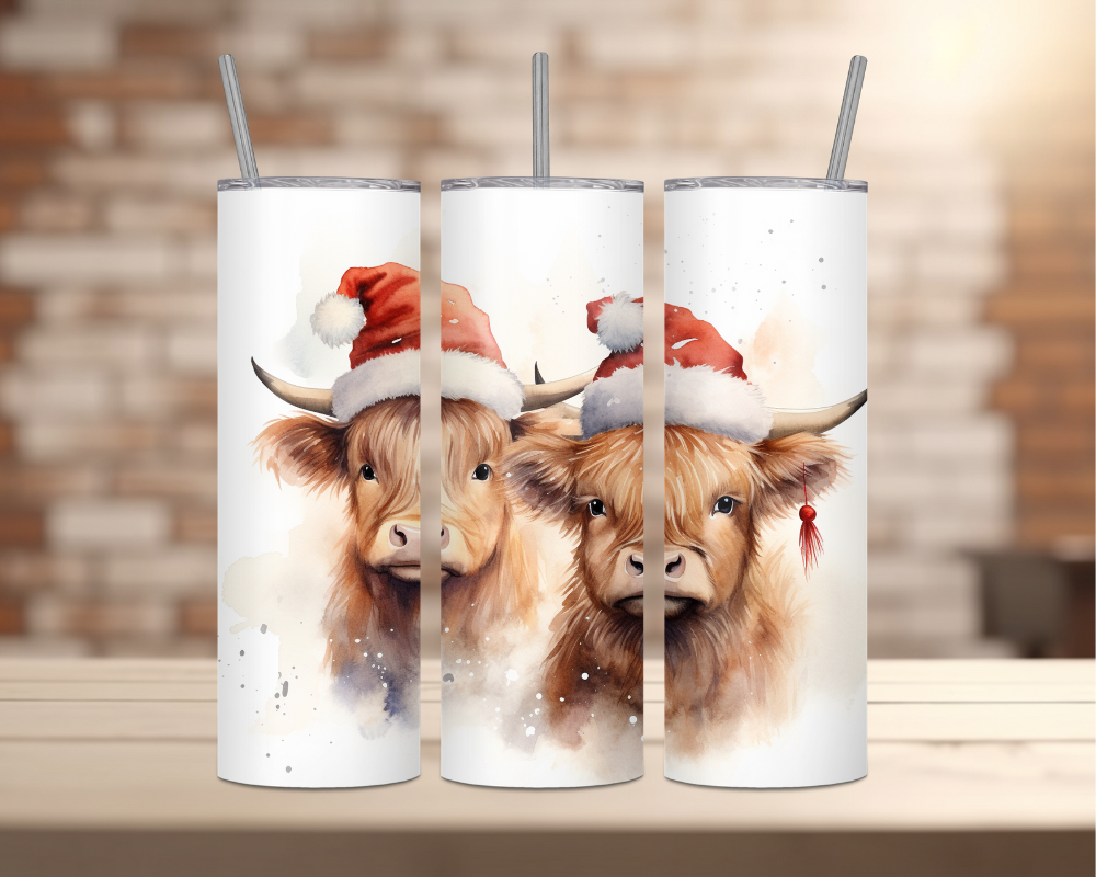 Christmas Cows