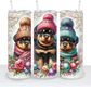 Christmas Dogs in Scarfs