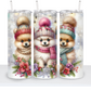Christmas Dogs in Scarfs