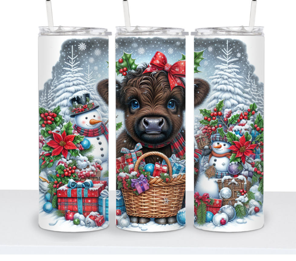 Christmas Cows