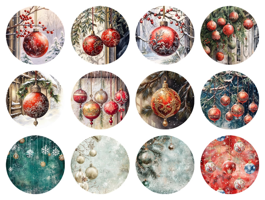 Card stock Options for Round Freshie Molds