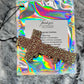 Faith Cross Car Freshie Color Shifting - Mango Madness scent