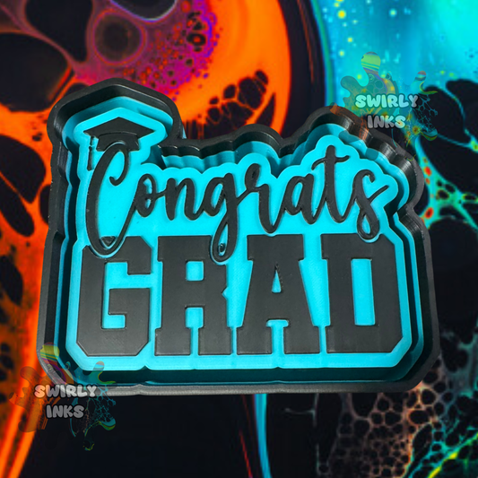 Congrats Grad Freshie Mold