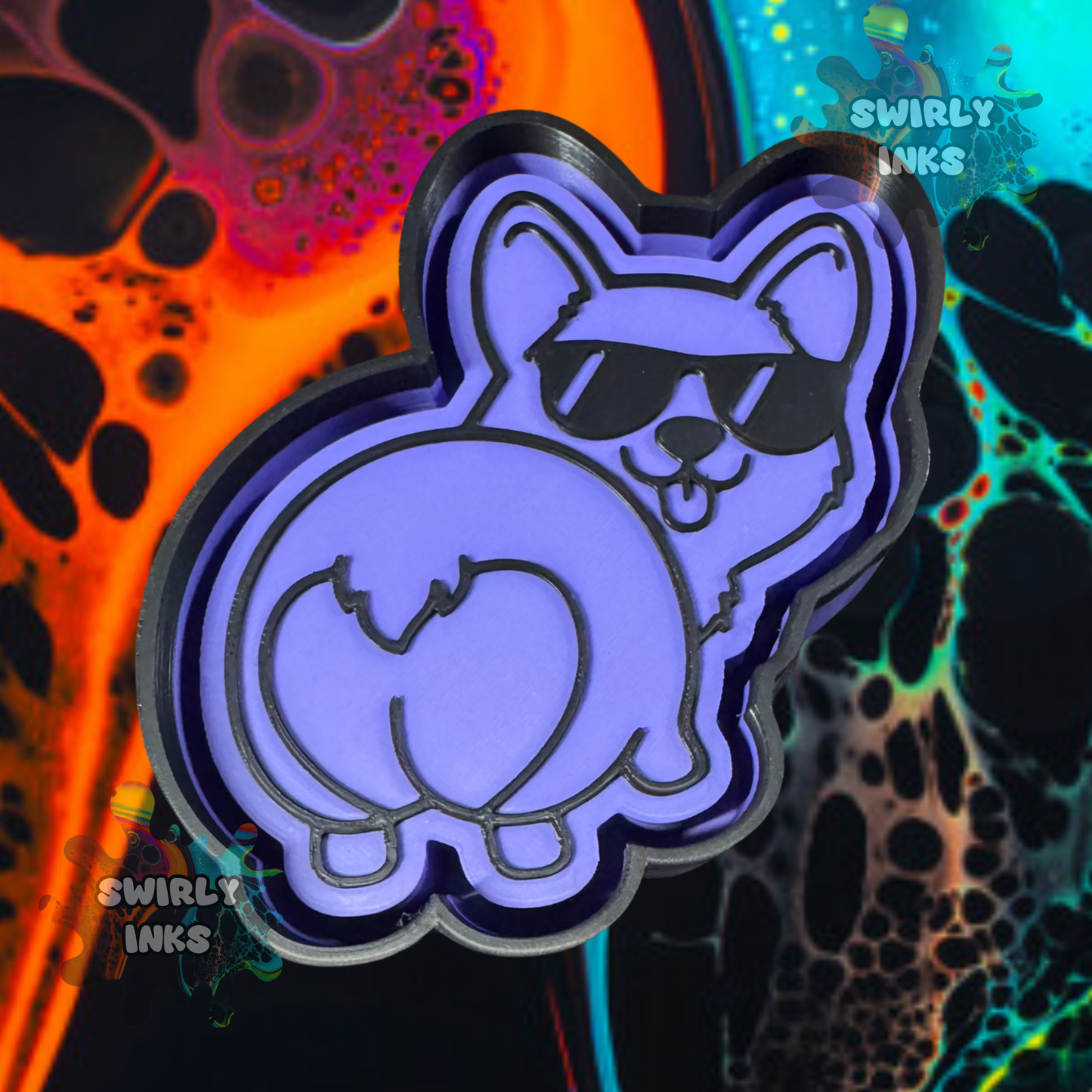 Corgi Butt Freshie Mold