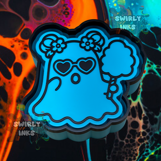 Cotton Candy Ghost Freshie Mold
