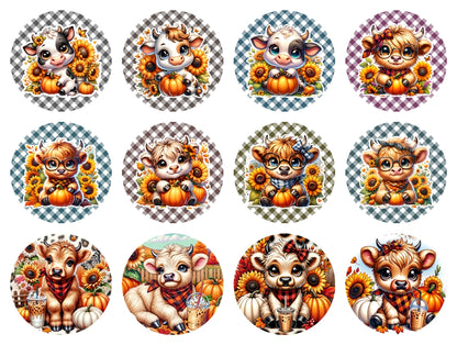 Card stock Options for Round Freshie Molds