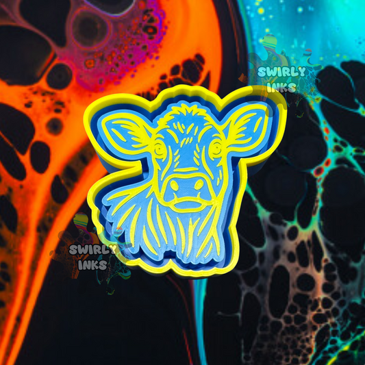 Cow Head Freshie Mold