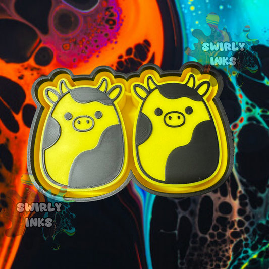 Cow Squishie Vent Freshie Mold