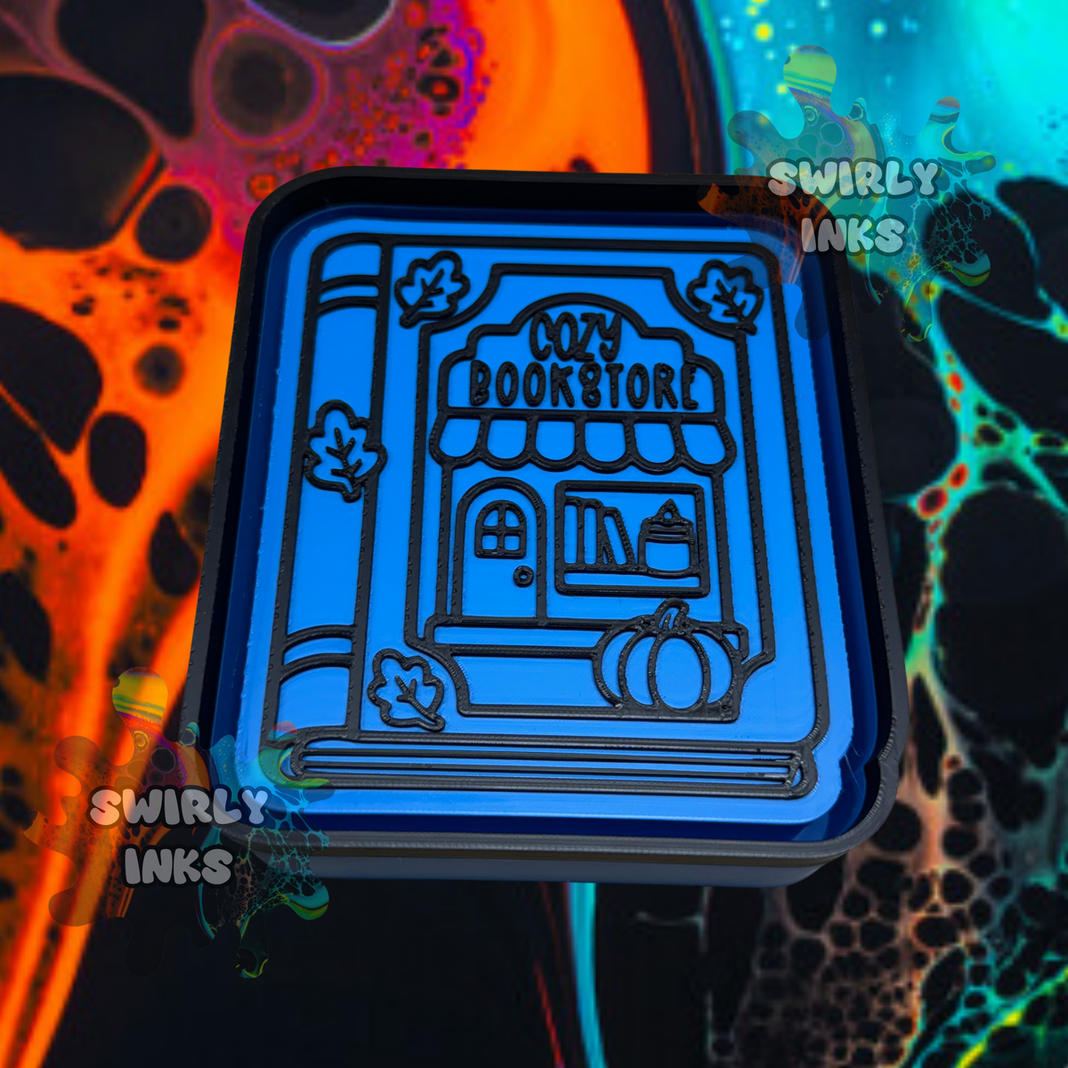 Cozy Bookstore Freshie Mold