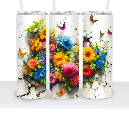 Cracked Wall Flowers