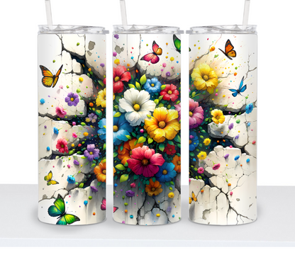 Cracked Wall Flowers