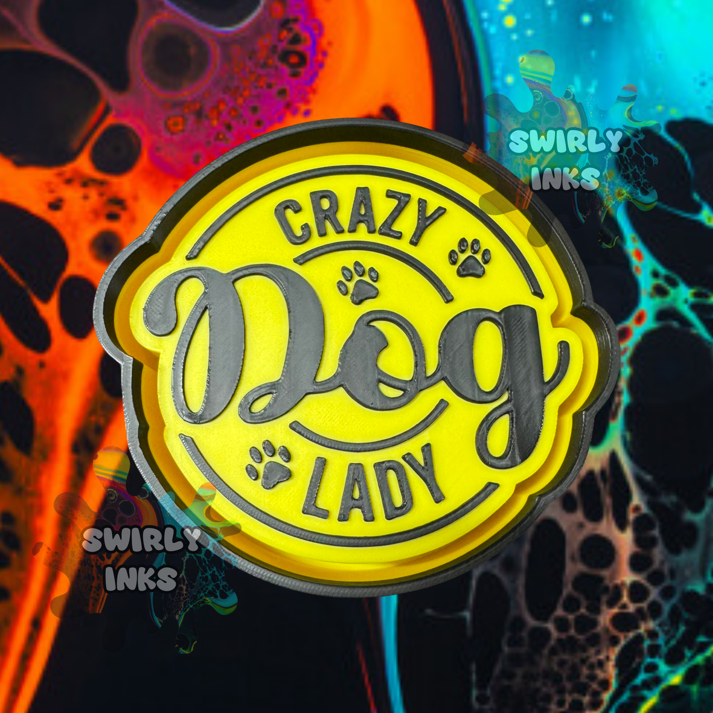 Crazy Dog Lady Freshie Mold