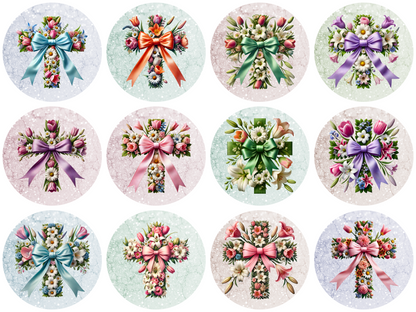 Card stock Options for Round Freshie Molds