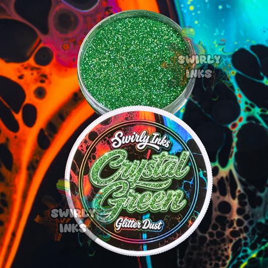 Crystal Green Glitter Dust 1oz