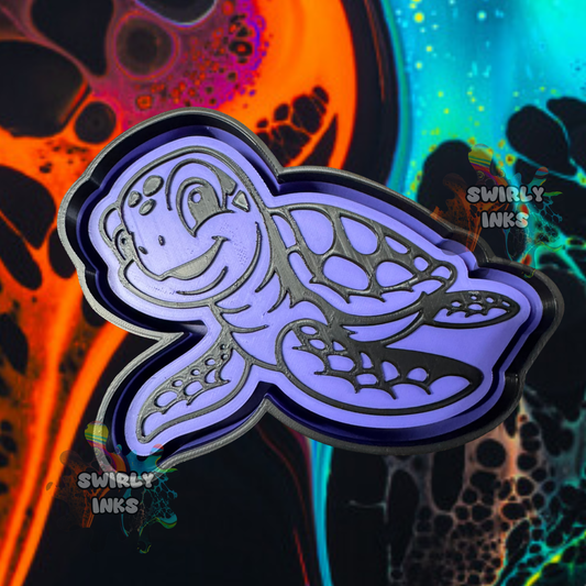 Cute Sea Turtle Freshie Mold