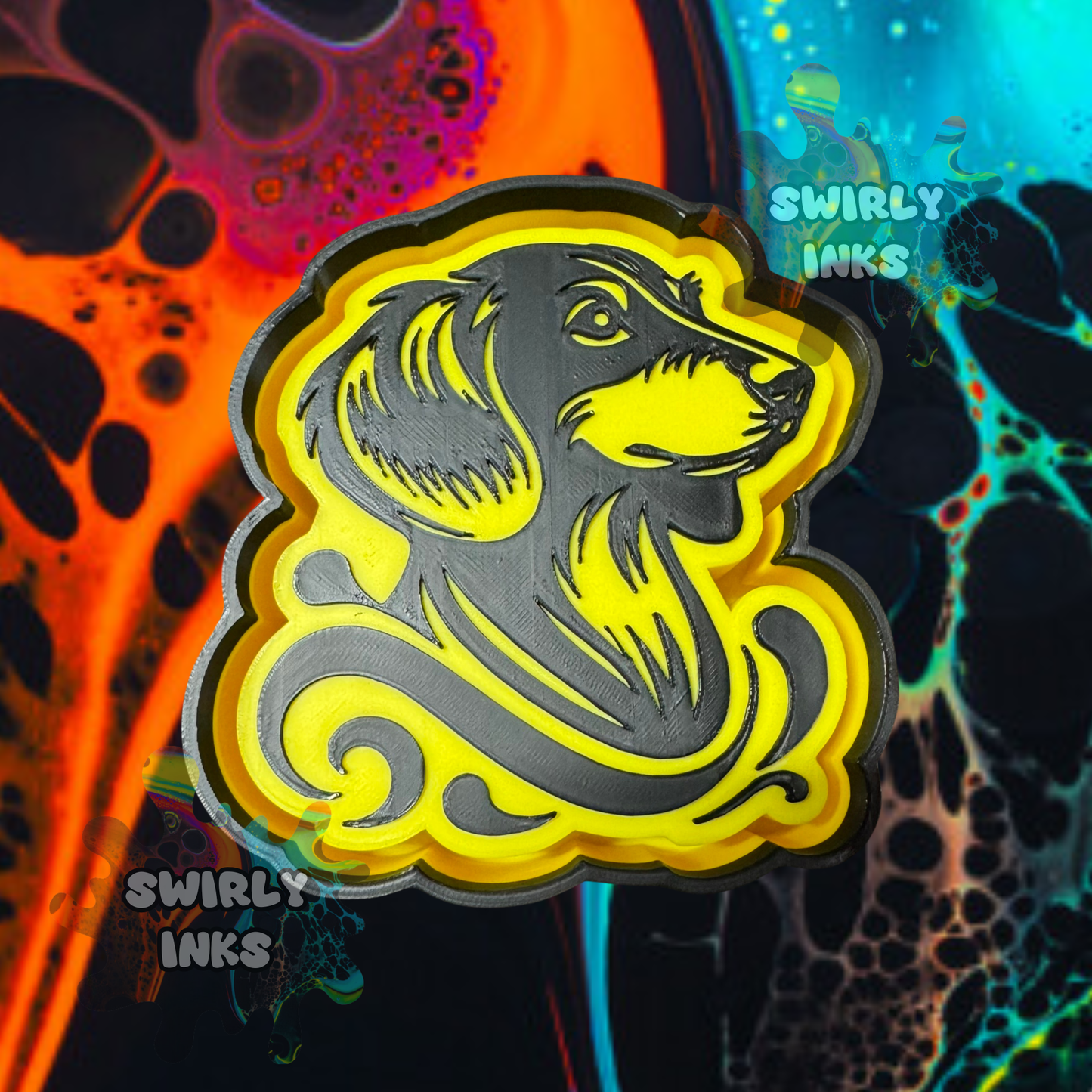 Dachshund Profile Freshie Mold