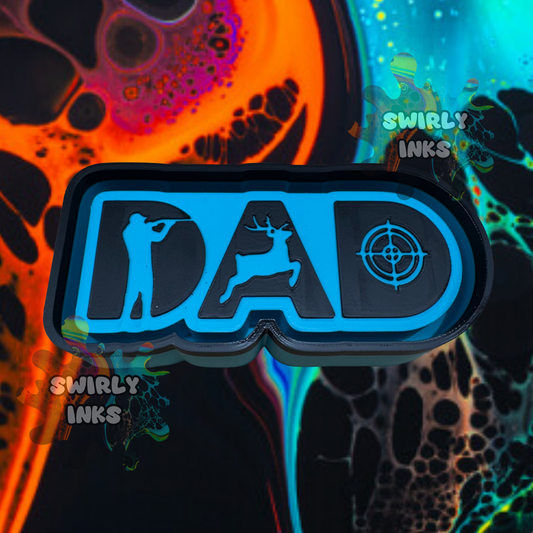 Dad Hunting Freshie Mold
