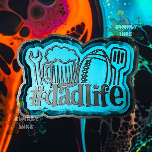 Dad Life Freshie Mold