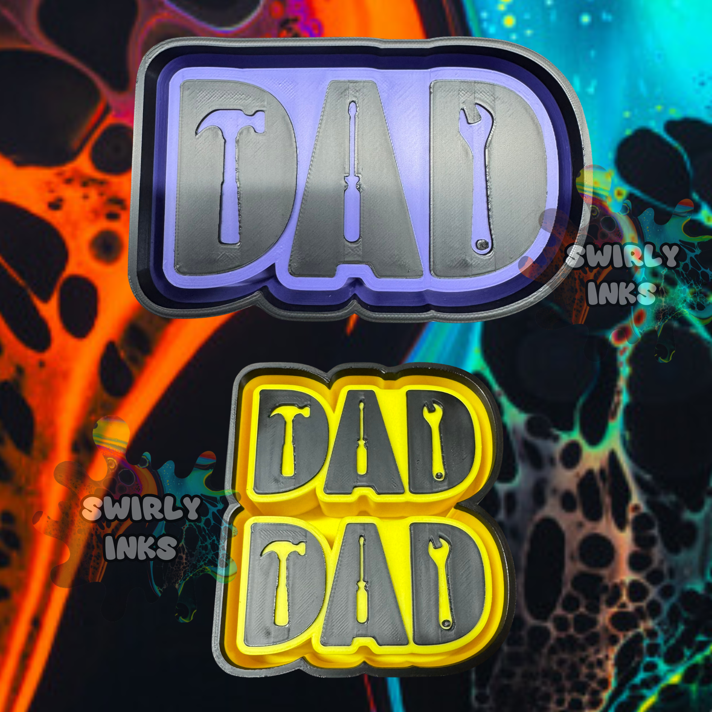 Dad Tools Set Freshie Mold