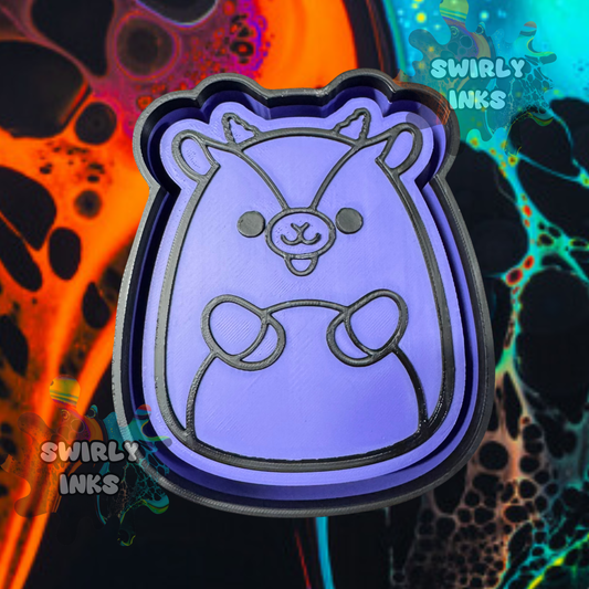 Goat Squishie Freshie Mold
