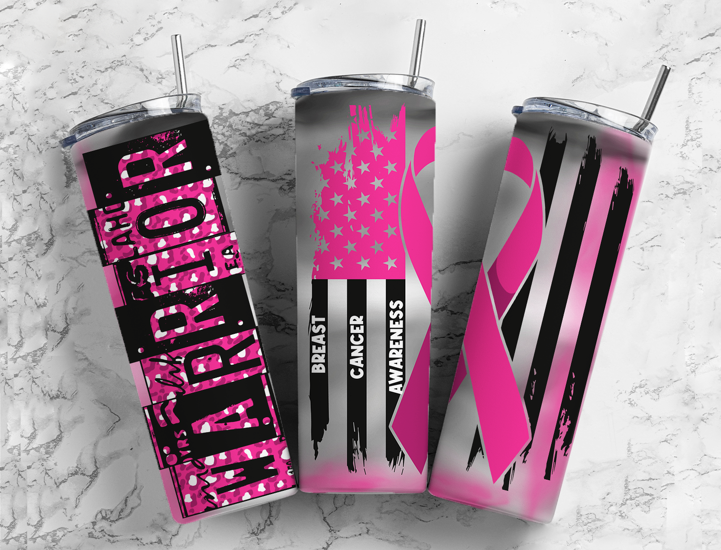 Breast Cancer Awareness Tumbler