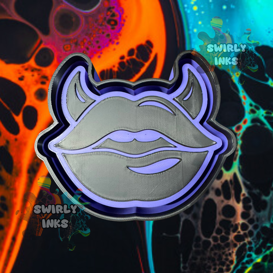 Devil Lips Freshie Mold