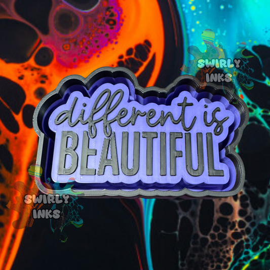Different is Beautiful Freshie Mold