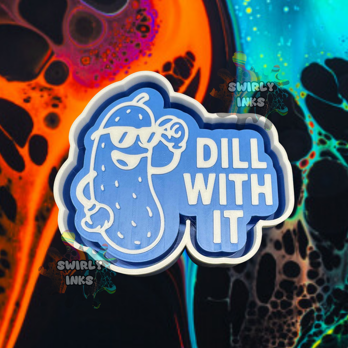Dill With It Freshie Mold
