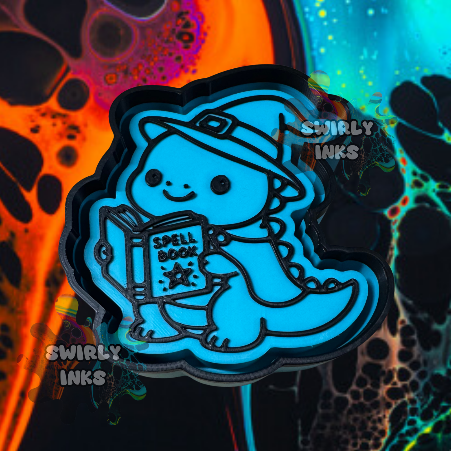 Dino Witch Freshie Mold