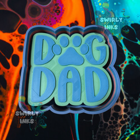 Dog Dad Freshie Mold