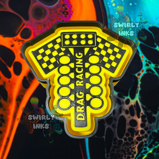 Drag Racing Freshie Mold