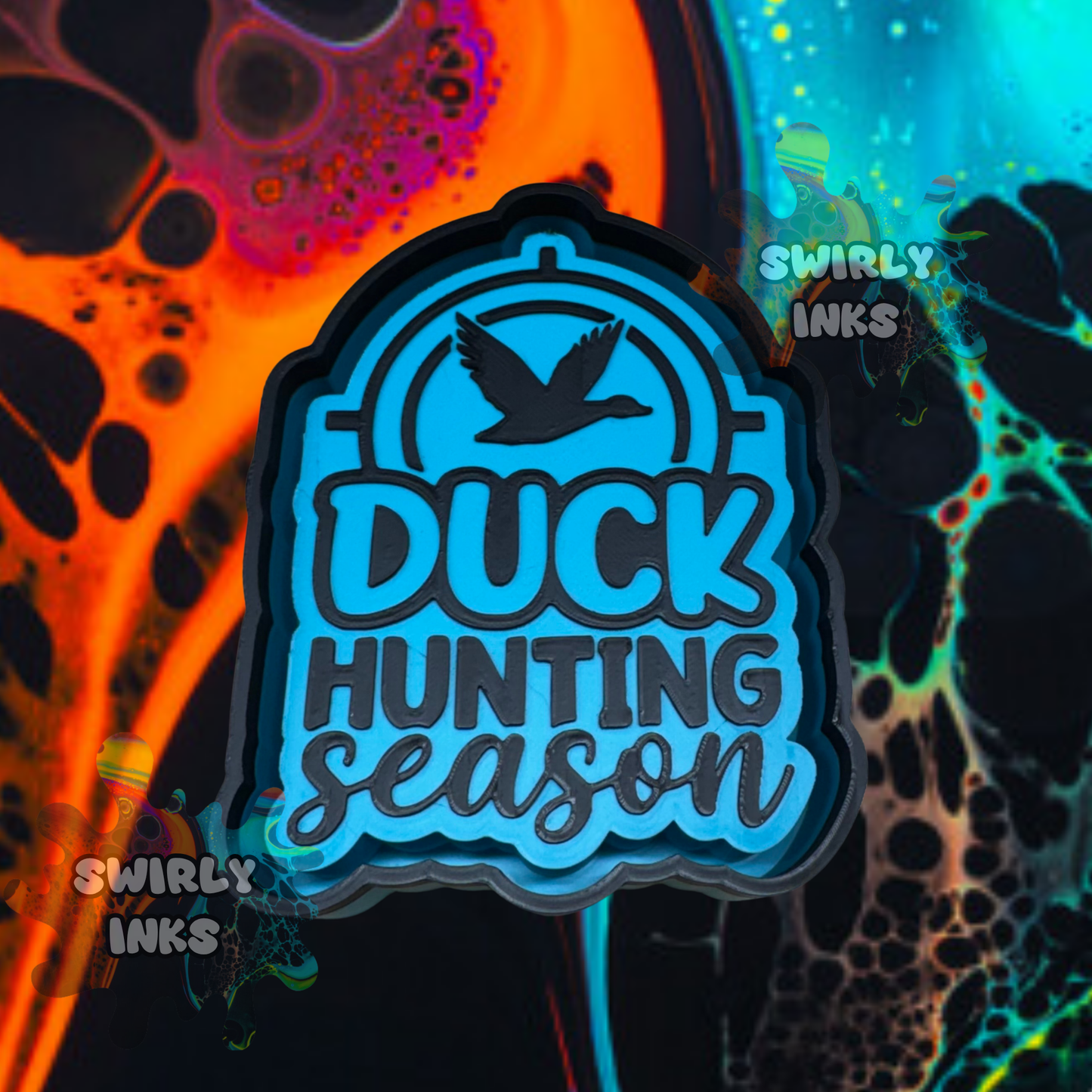 Duck Hunting Season Freshie Mold