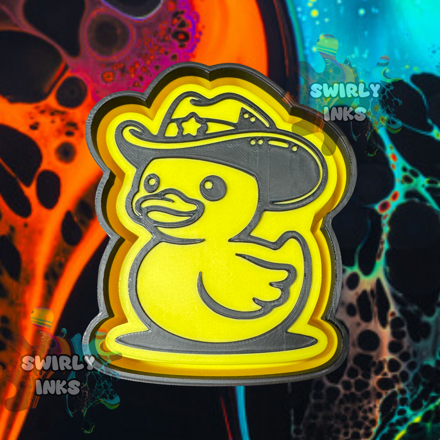 Duck Police Freshie Mold