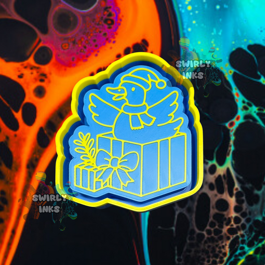 Duck in Present Freshie Mold