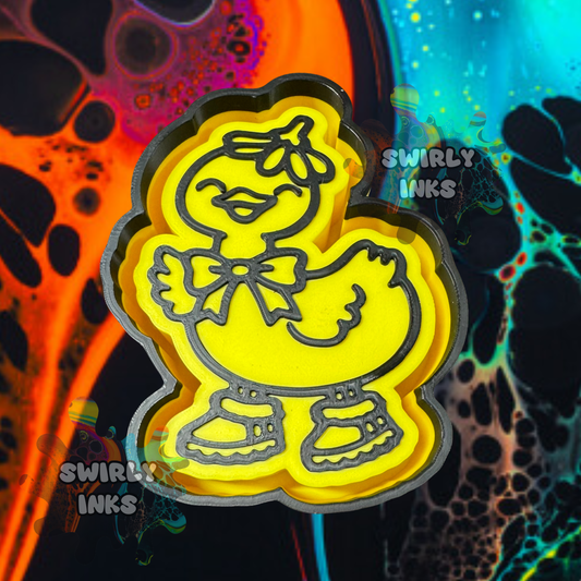 Goose in Slippers Freshie Mold