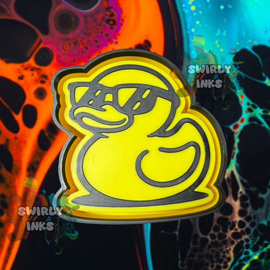 Duck with Sunglasses Freshie Mold