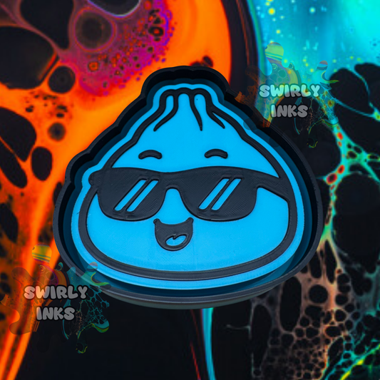 Dumpling with Sunglasses Freshie Mold