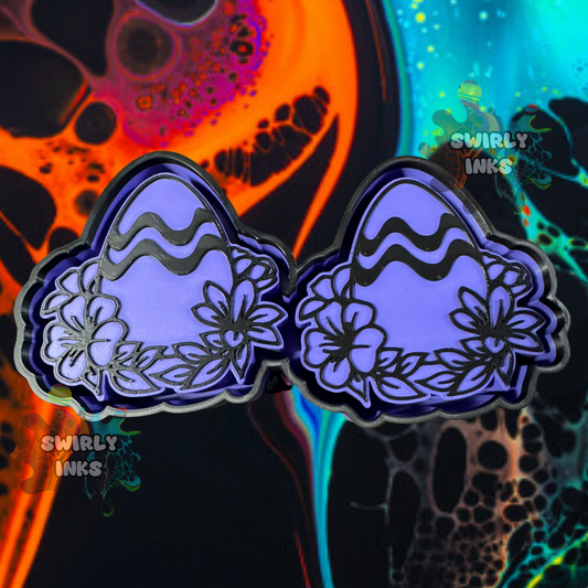 Easter Egg & Flowers Vent Freshie Mold