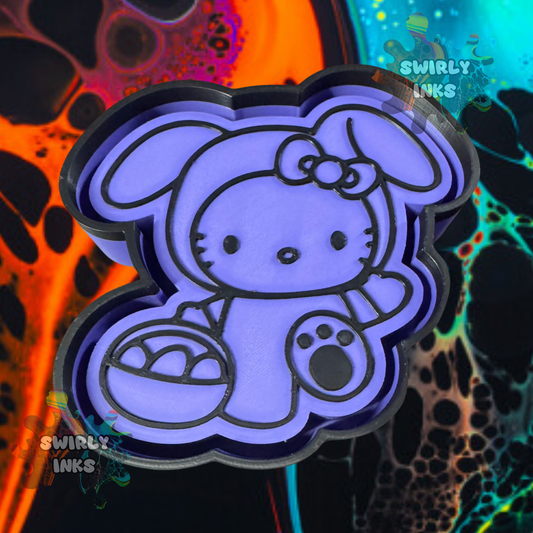 Easter Hello Kitty Freshie Mold