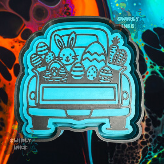 Easter Truck Freshie Mold