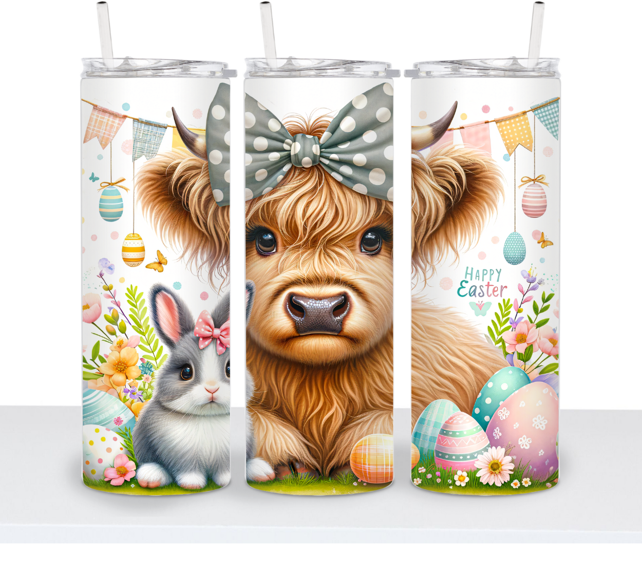 Easter Highland Cows